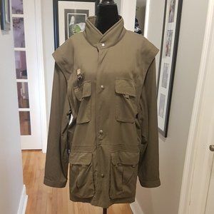 TILLEY CONVERTIBLE 2 IN 1 JACKET COAT VEST